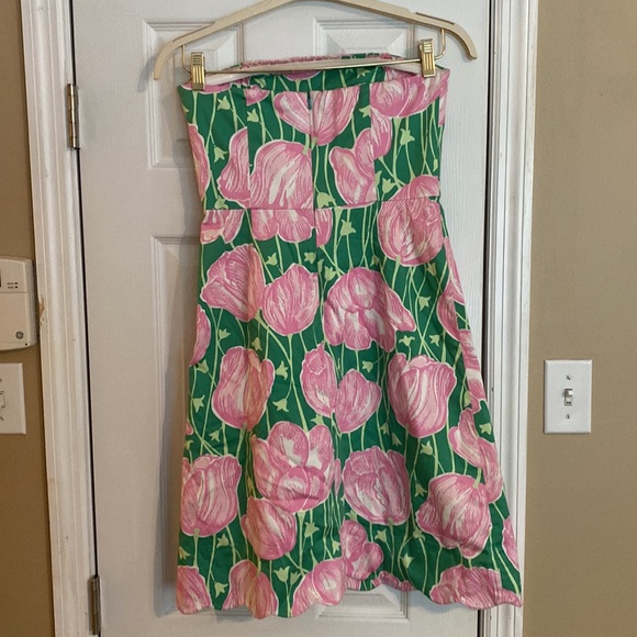 Vintage White Tag Lilly Pulitzer Tulip Dress 4 - Picture 3 of 5